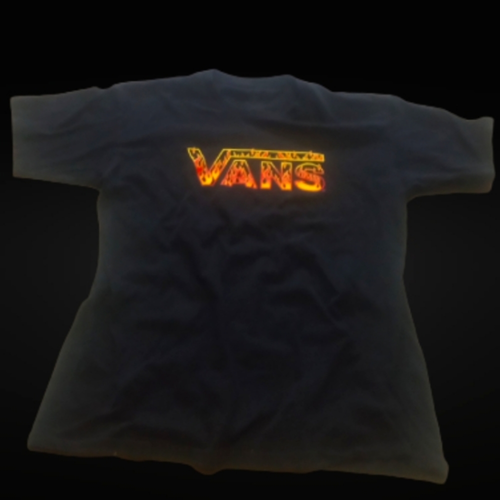 Vans flames tshirt